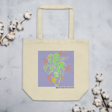 Load image into Gallery viewer, Monstera Purple • Eco Tote Bag