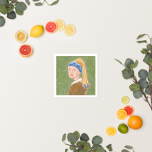 Load image into Gallery viewer, Pearl • Art Poster • Inspired by The Girl with the Pearl Earring • Sami Alana Illustration Poster
