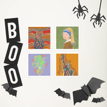 Load image into Gallery viewer, 4 Pack Art Print Stickers • Bubble-free stickers