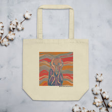 Load image into Gallery viewer, The Squeak • The Scream Illustration • Art Eco Tote Bag
