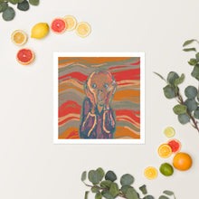 Load image into Gallery viewer, Squeak • Inspired by Edvard Munch’s The Scream • Art Illustration Poster
